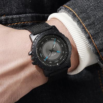 Fashion Men Nylon Watches Luxury Quartz Wrist Watch Business Watches for Man Clock Best Gift Clock