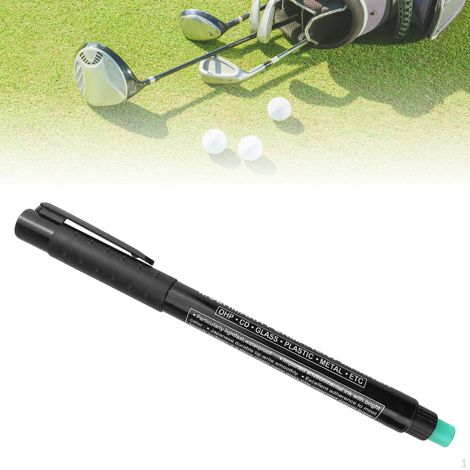 

Fine Point Pen Permanent Markers, Drawing Alignment Marks, Paint Marker Golf for Wood Black