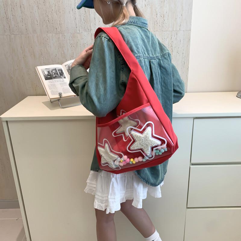 Stylish Large Capacity Shoulder Tote Bag For Women Ideal For Spring Fashion And Daily Use