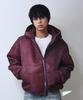 Lekim L1 Hooded Puffer Jacket (Burgundy)