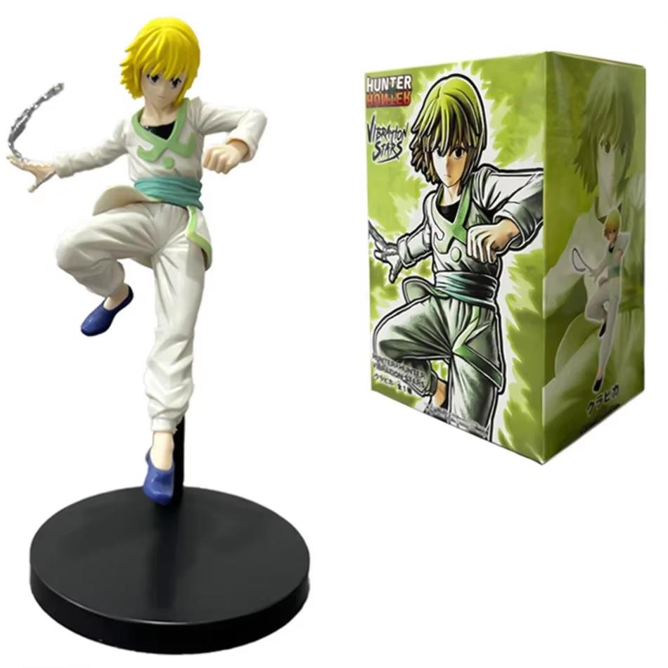 Anime Full Time Hunter Handmade Battle Little Jie Qi Ben Cool La Picaier Fans Siso Kurolo Handmade Children's Toy PVC Model