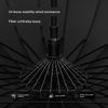 Wooden Long Handle Umbrella Curved Handle Oversized Reinforcement Thickened Strong Wind-Resistant Storm Special Men Double Home High-End