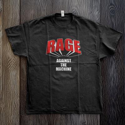 Rage Against the Machine New Style Logo Unisex Black Cotton T-shirt S-5XL
