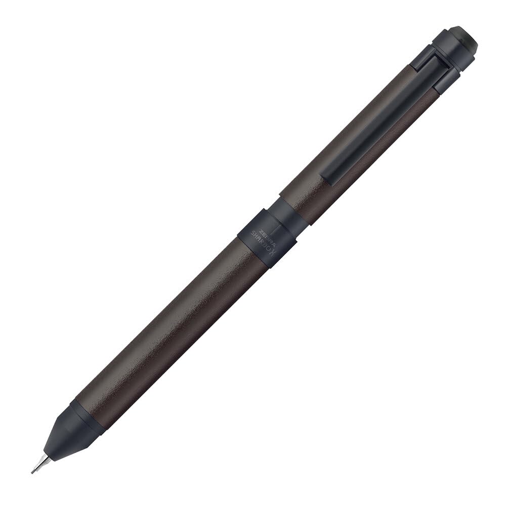 

Zebra Sharbo X ST3 Multi-Function Pen, Limited Edition Dark Tone Series, Dark Brown, SB14-DA-DE