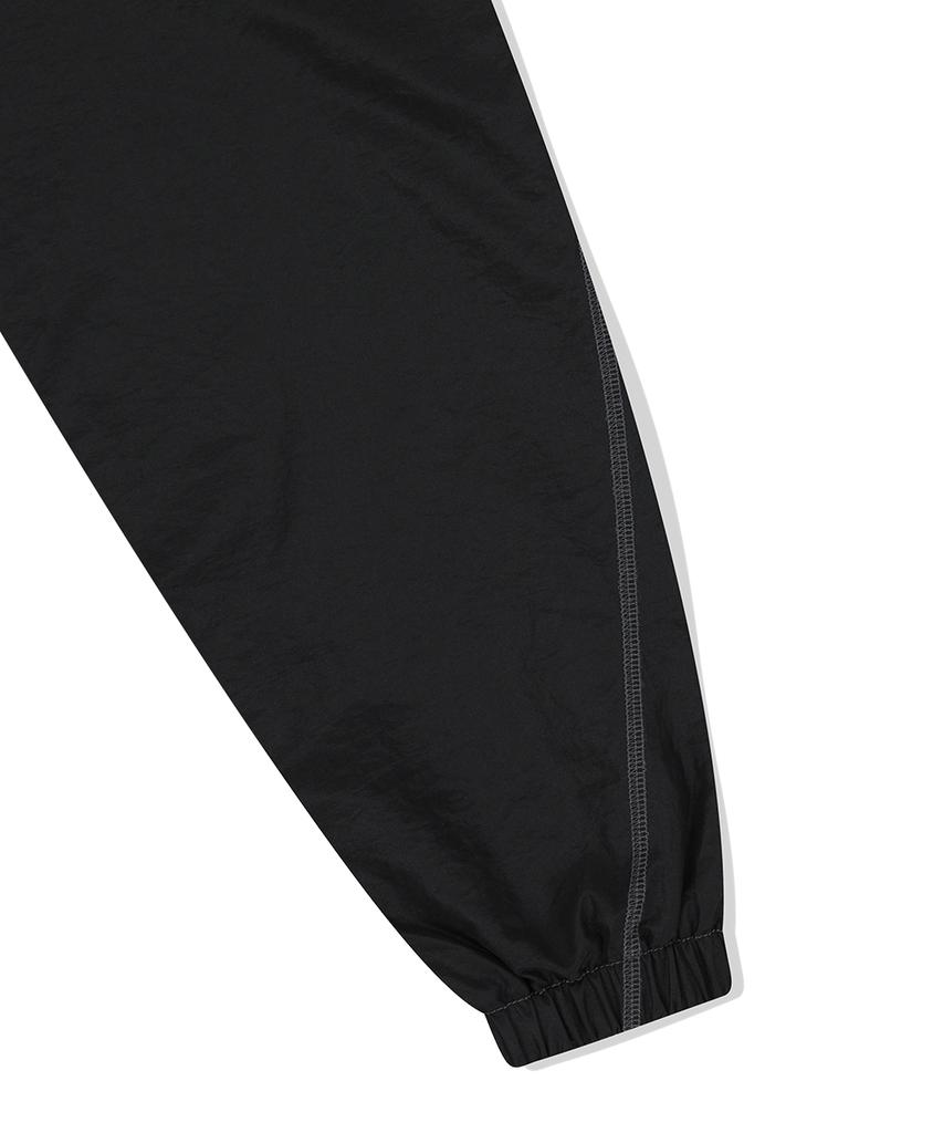 Mahagrid Cover Stitch Nylon Track Jacket Black(Mg2Fsmj247A)