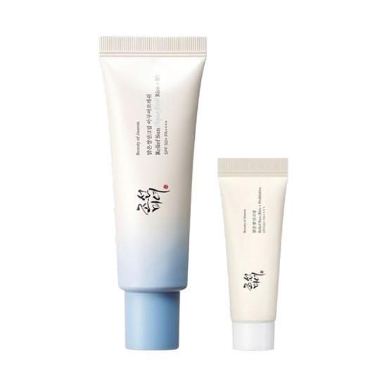 Beauty of Joseon Relief Sun Aqua Fresh SPF50+ PA++++ 50ml + Relief Sun Rice + Probiotics 10ml Deluxe Set 1set