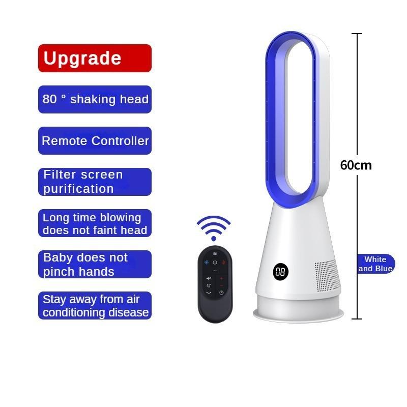 

35 Вт холодный и теплый двухцелевой бесшумный безлопастной вентилятор бытовой настольный вентилятор для кондиционирования воздуха с низким энергопотреблением вентилятор для очистки воздуха 19,5*60 см