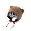 Winter Warm Pullover Hat Plush Ear Protection Cap New Bonnet Caps  Outdoor