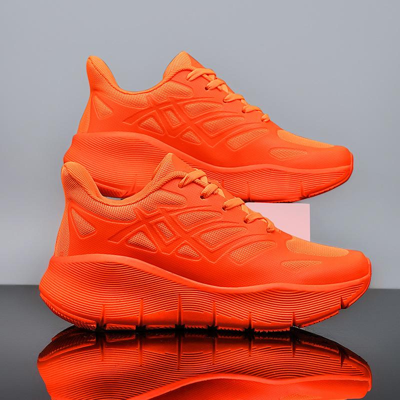 

Профессиональные кроссовки для бега для мужчин и женщин, легкие, амортизирующие, дышащие, для прыжков со скакалкой, для марафона, спортивная обувь 40 оранжевый