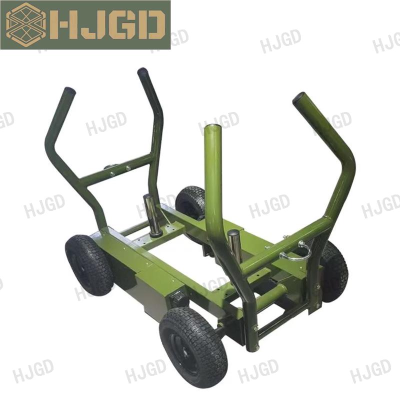

HJGD Adjustable Wheeled Training Sled with Dual Magnetic Resistance