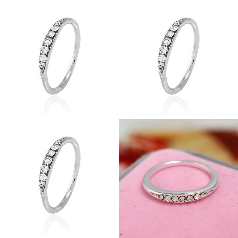 Wedding Engagement Luxury Ring Simple Casual Wedding Ring Jewelry Female Lover Fashion Jewelry