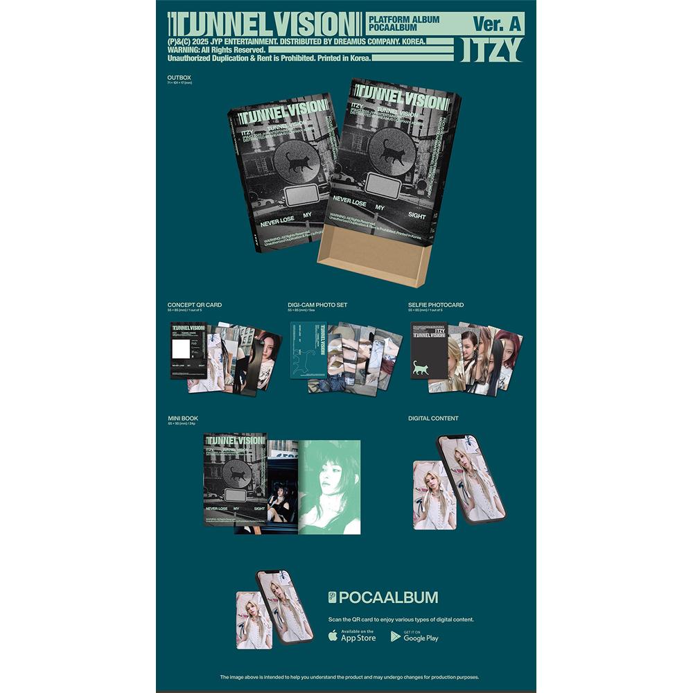 ITZY - TUNNEL VISION (POCAALBUM Ver.)