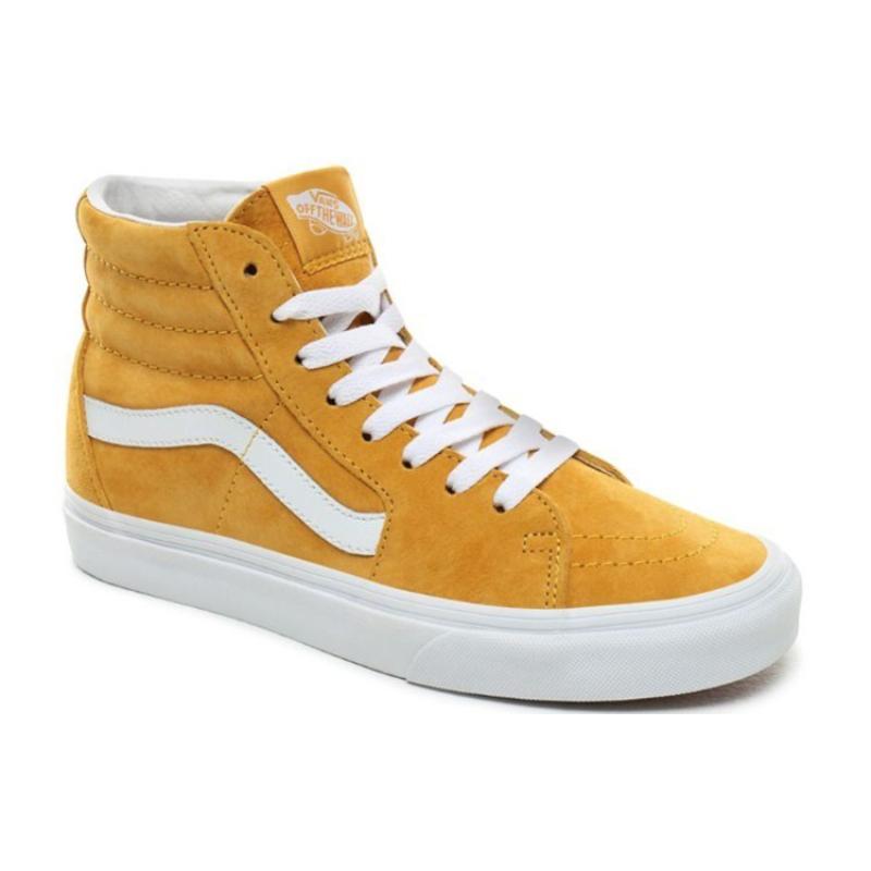 Vans In Pig Suede SK8 HI Mango Mojito Yellow Vans VN0A4BV6V77