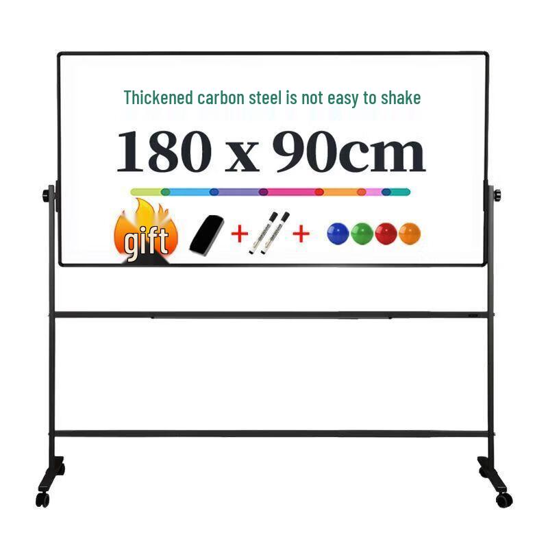 Deli 7884H Series Mobile Double-Sided Magnetic Whiteboard