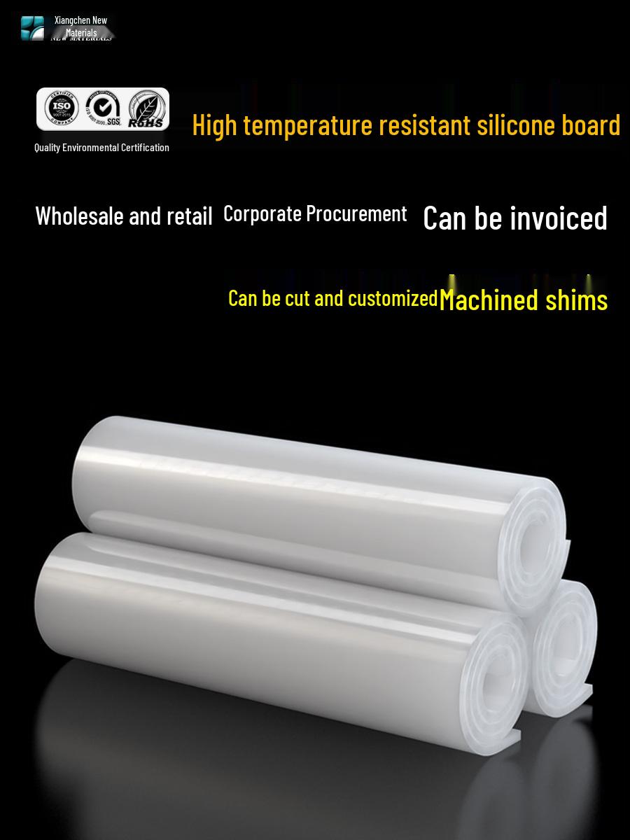 High-Temperature Resistant Silicone Rubber Sheet Gasket 1358mm 200mm*300mm*3mm (wide)