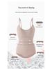 XXS Seamless Bodysuit with Breast Pads: Women's Tummy Control, Hip Lift, Shaping Camisole Girdle.