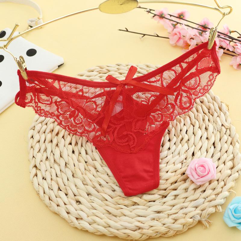women g-string sexy lace underwear ladies panties lingerie bikini underwear pants thong intimatewear 1pcs/lot js6804