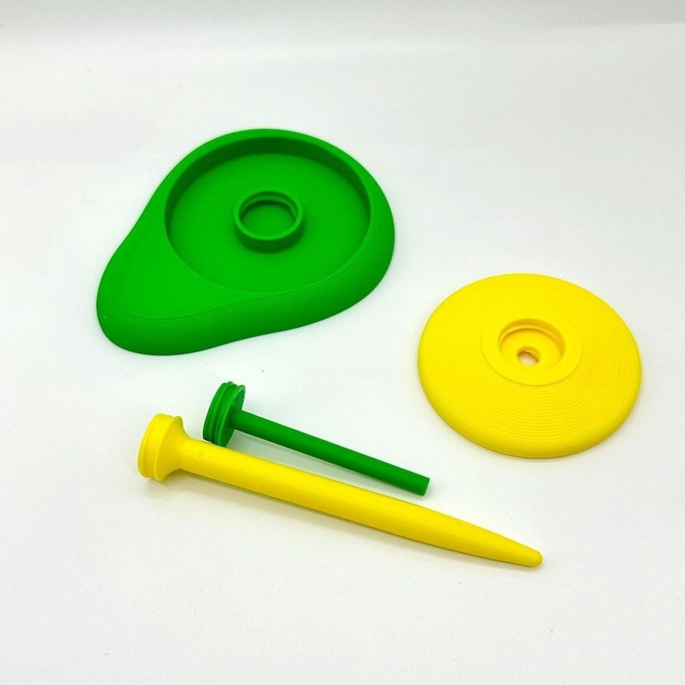 3D Printing Crochet Yarn Holder Avocado Sewing Thread Spool Dispenser  Crocheting Supplies