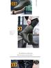 Unisex Mid-Calf Waterproof Drawstring Rain Boots - Lightweight Non-Slip Rubber Shoes