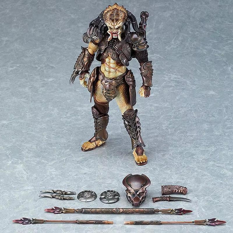 Figma SP-109 16см Хищник 2 Артикулированная Фигурка Действия Научно-фантастический Охотник Модель Персонажа Игрушка С Украшением Био-Маска Подарки для Мальчика