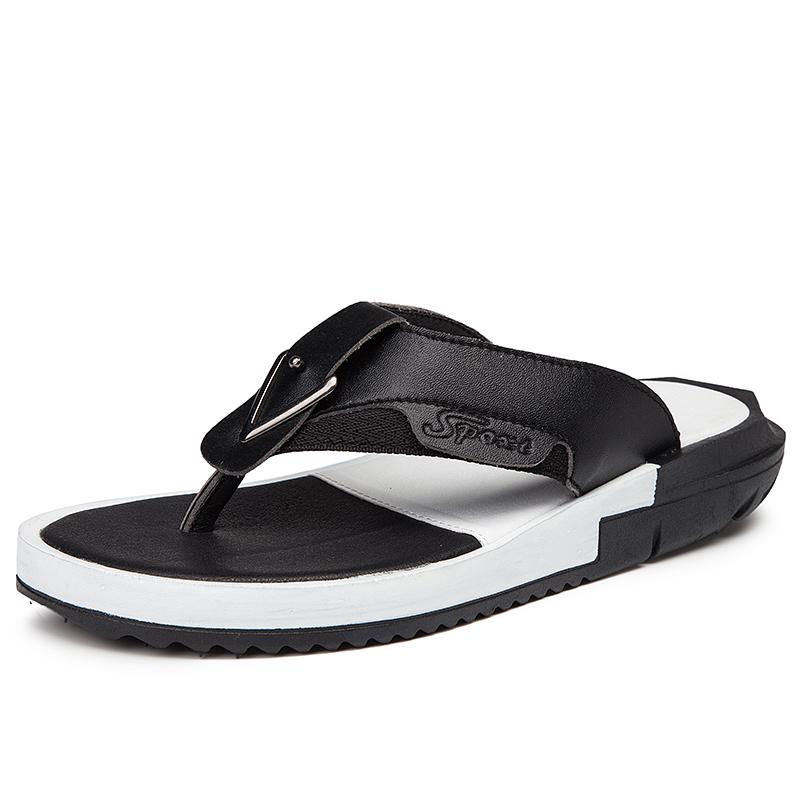 Fashion Beach casual men's shoes Luxury designer style Outdoor street walking  Hot selling breathable slippers 38-46 Plus Size summer