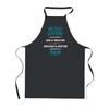 Kitchen Apron - A Formidable Notary Clerk - Black - Cotton - Breton Print