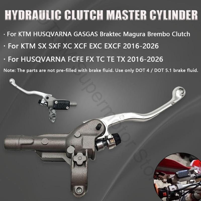 For KTM HUSQVARNA GASGAS Motorcycle Hydraulic Clutch Master Cylinder Repair Upper Pump Braktec Magura Brembo Clutch 2016-2026