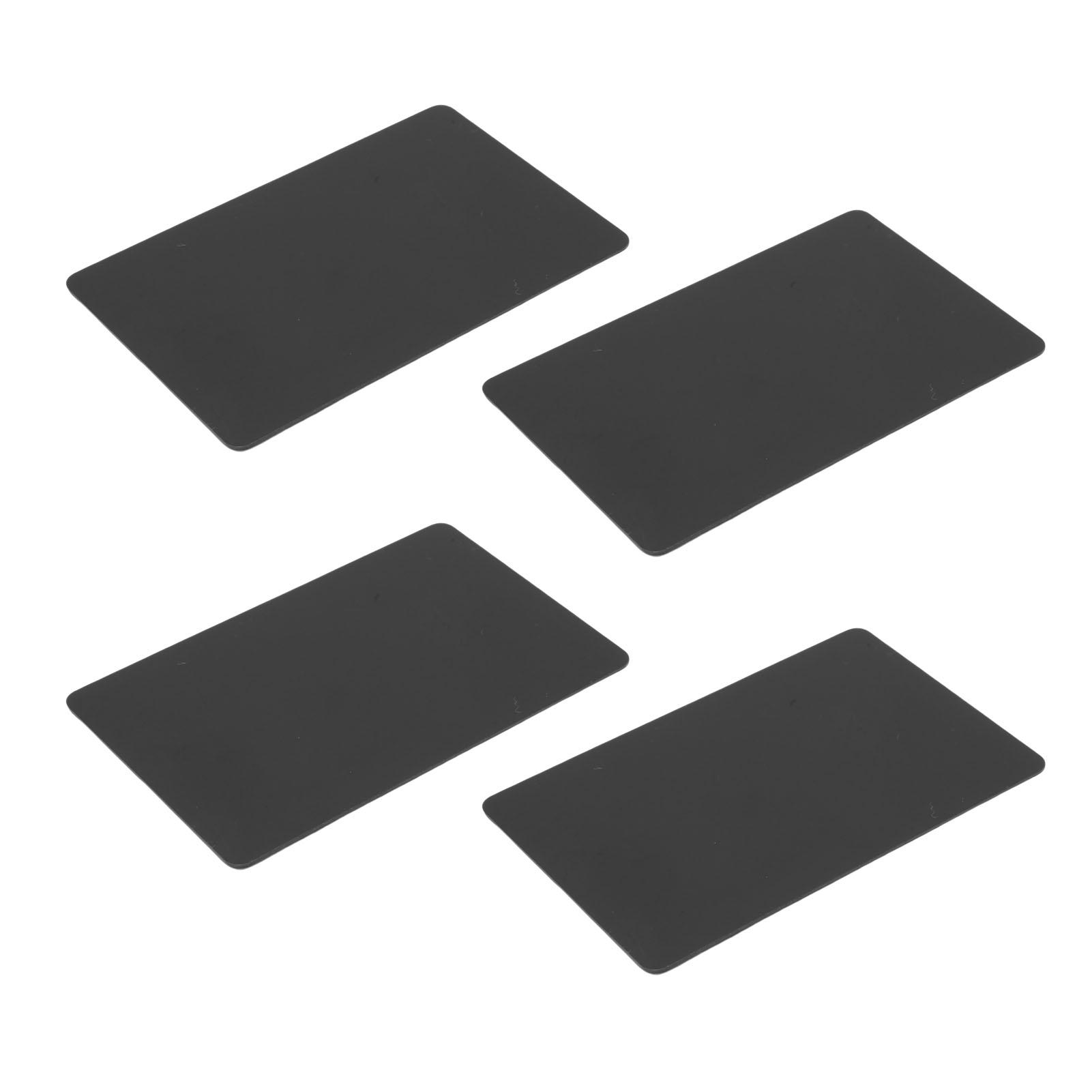 10 шт. NFC-карт с поддержкой чипа NTAG216, память 868 байт, печатаемые, черные, ПВХ, для смартфонов black