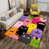 Colorful Cartoon Monster Print suitable as a non-slip mat for the living room or bedroom sofa