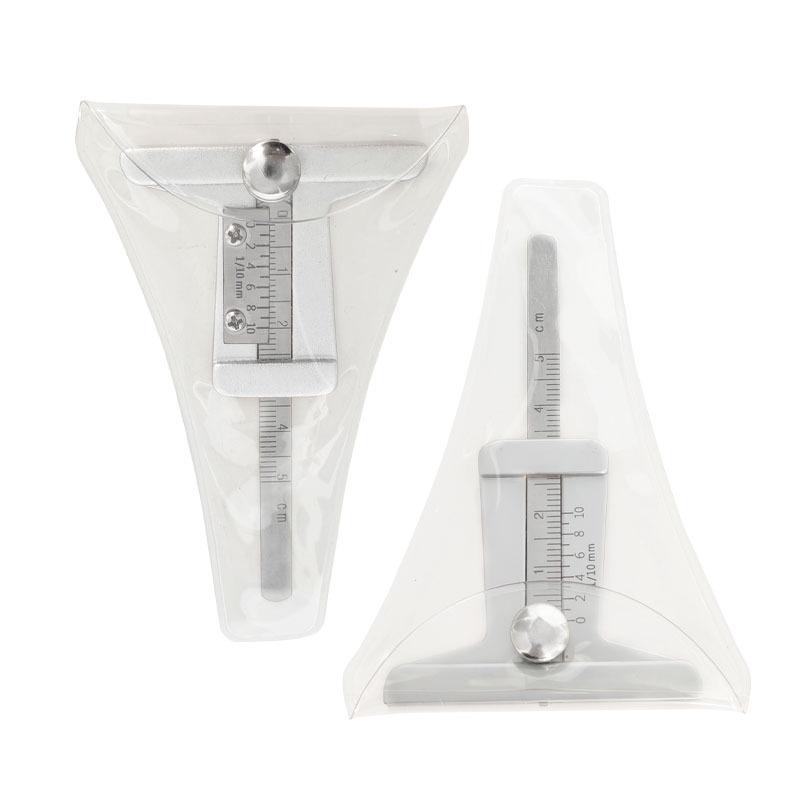 5cm Nerezový měřič hloubky dezénu pneumatik (0-50 mm)