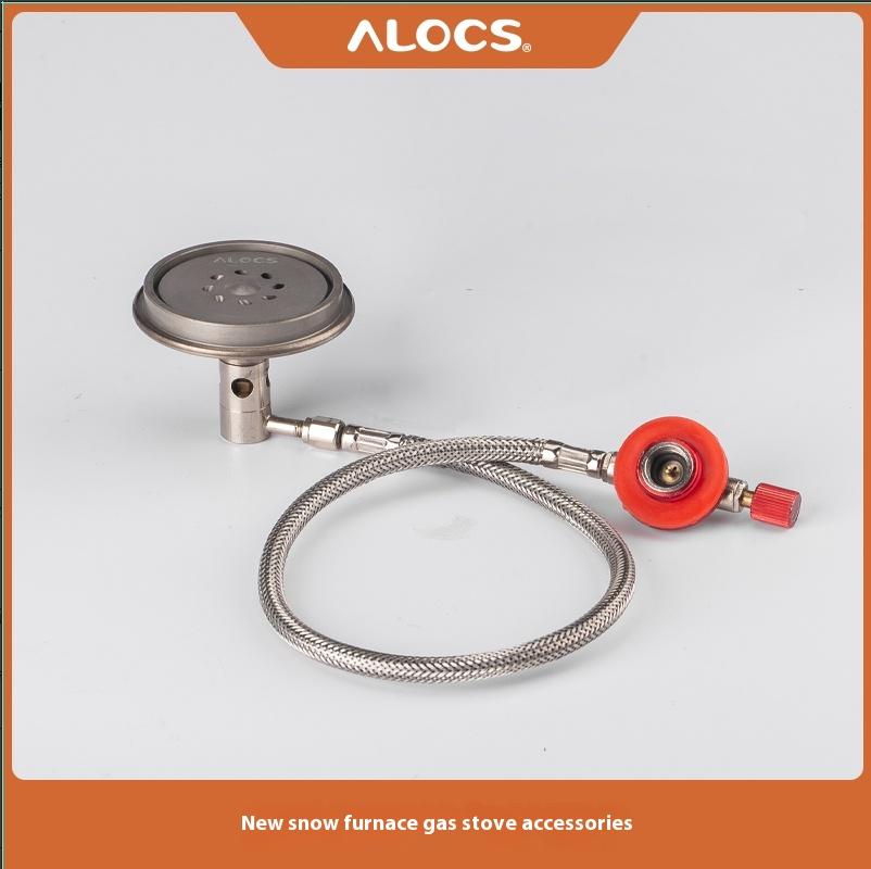 

Многофункциональный походный котел Alocs - ветрозащита на 360°, двухтопливная печь, анодированный жесткий корпус для 2-3 человек (Сертифицировано FDA/LFGB) 10*8*5cm серебряный