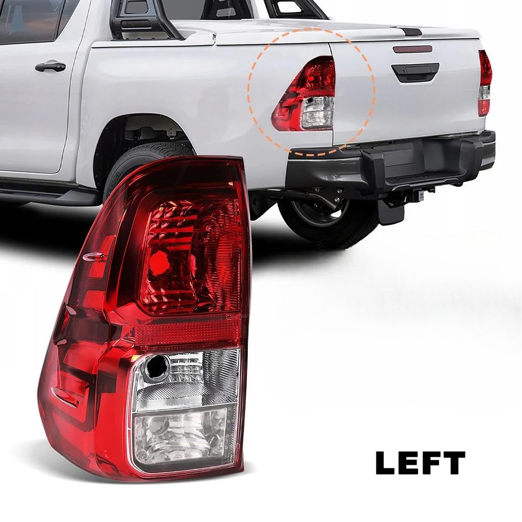 Left/Right Tail Lamp Auto Rear Tail Light Wire Harness Car Accessories No Bulbs For Toyota Hilux Revo Pickup 2015 2016 2017 2018