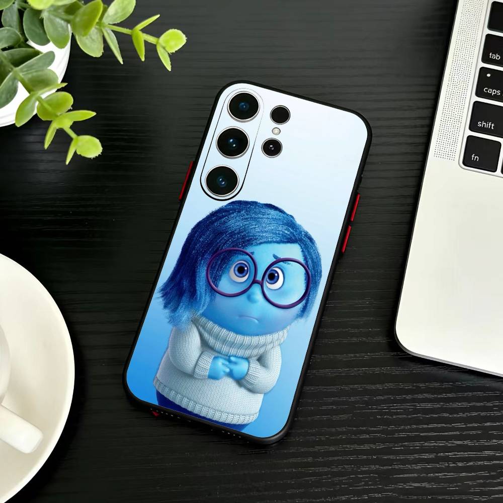 

A-Adventure Anime Inside Out Phone Case For Samsung S26,S25,S24,S23,S22,S21,S20,Plus,Fe,Lite,Others Black Cover Samsung S25