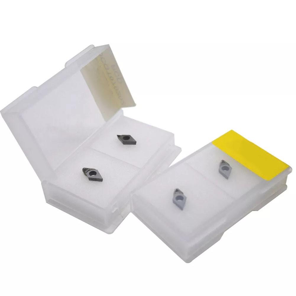 

Inserts Pack of Two DCGT070202 For Efficient For aluminum Processing Tools