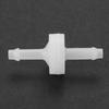 PVDF One Way Inline Check Valve For Fuel Gas Liquid Air( 316")