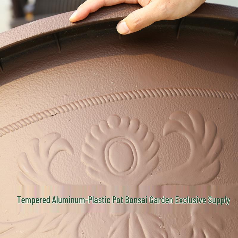 Extra Large Thick Plastic Flower Pot for Outdoor Plants, Trees, and Water Lilies