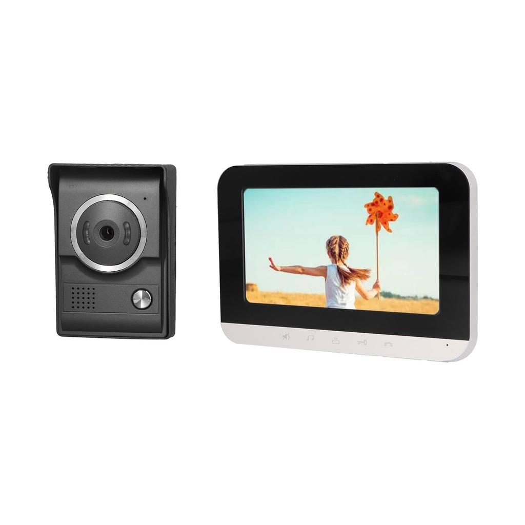 Smart Doorbell High Definition LCD Visual Multifunctional Video Doorbell 100?240V for Home Office