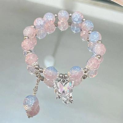 Star Pendant Tassels Bracelet Trend Sweet  Beaded Bracelet For Women Girls  Light Luxury Jewelry Gifts