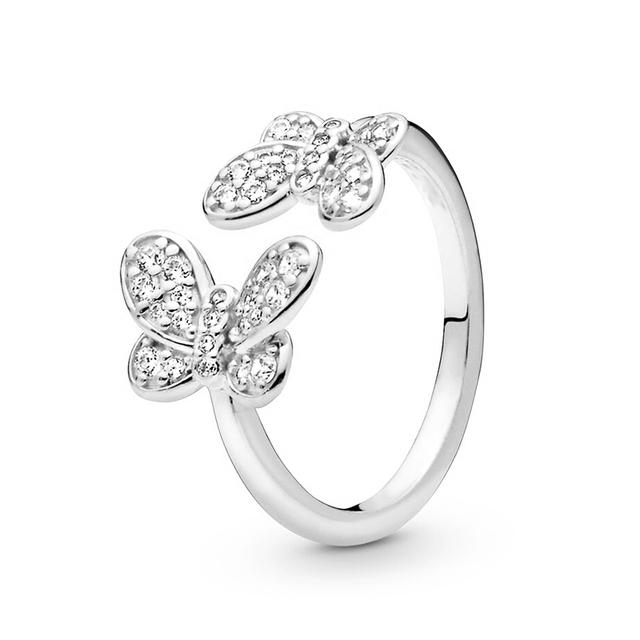 Anel Empilhável Cor Ouro Estilo Europeu Coroa Flor Anel de Dedo Para Mulheres Esposa Joia de Casamento Noivado Oferta Especial