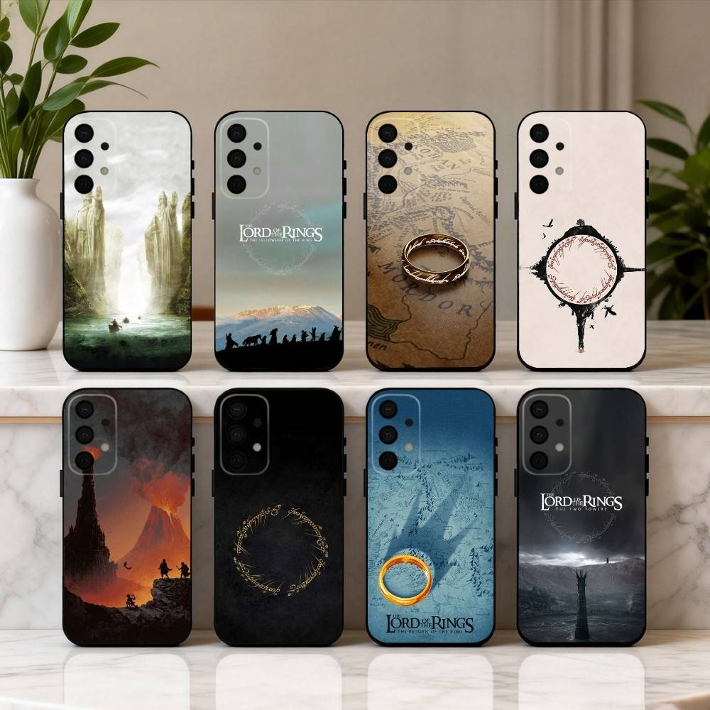 Movie T-The L-Lord-D R-Rings Phone Case For Samsung Galaxy A73,A72,A71,A70,A53,A52,A51,Soft Silicone Black Cover