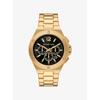 Oversized Lennox Gold-Tone Watch MKO1236