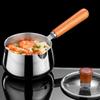 316Stainless Steel Small Pots Multipurpose Cooking Pots Saucepan with Lid Soup Pots Suitable for Cooking Soup Making