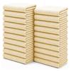 8-Year Towel Hand Towel, Square 34x35cm, Milky Beige, Set of 20 [Courier Delivery]