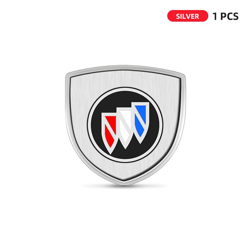 RFG3 3D Car Styling Shield Emblem Badge Metal Stickers Decor Decals For Buick Century Excelle XT Envision Excelle GT Verano GL8 GL6