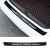 AABBM1 Car Carbon Fiber Trunk Stickers Car Threshold Sticker For V60 V40 XC90 S60 C30 XC60 V50 V70 Rdesign Auto Decorative Decal