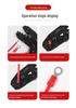 Pre-Insulated Terminal Ratchet Crimping Pliers Set for Electricians - HS-30J Model