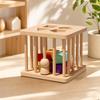 Holzformsortierbox mit geometrischen Blöcken, Haptisch, Montessori, Zuordnen, Frühes Lernen