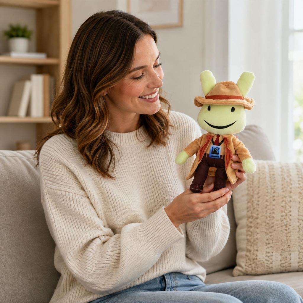 Soft Plush Stuffed Animal Doll Toy for Kids, Cute Plushie for Play and Decoration