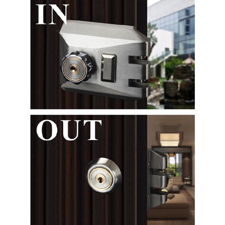 Heavy Duty Safety Door Lock With Key AntiTheft Door Lock Single Cylinder Door Lock Door Hardware Easy to Install