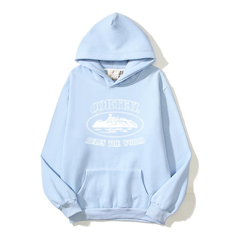 2024 American Trendy Brand Autumn and Winter Season Street Letter Printing Street Loose Casual Hoodie for Men and Women